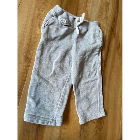 Polo by Ralph Lauren Baby Boy 18m Gray Sweatpants - Picture 2 of 6